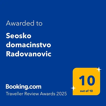 Seosko Domacinstvo Radovanovic Holiday home *